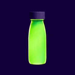 Online Petit Boum Bouteille sensorielle Float Jaune fluorescente