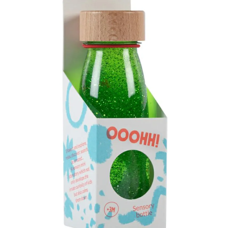 Bouteille sensorielle Float Vert|Petit Boum Outlet
