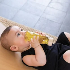 Clearance Petit Boum Bouteille sensorielle Float Or
