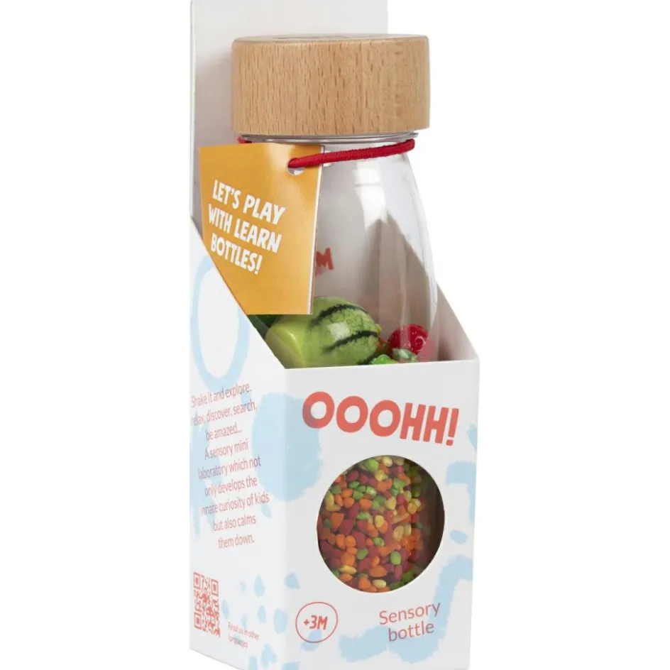Bouteille sensorielle Learn bottle Fruits|Petit Boum Sale