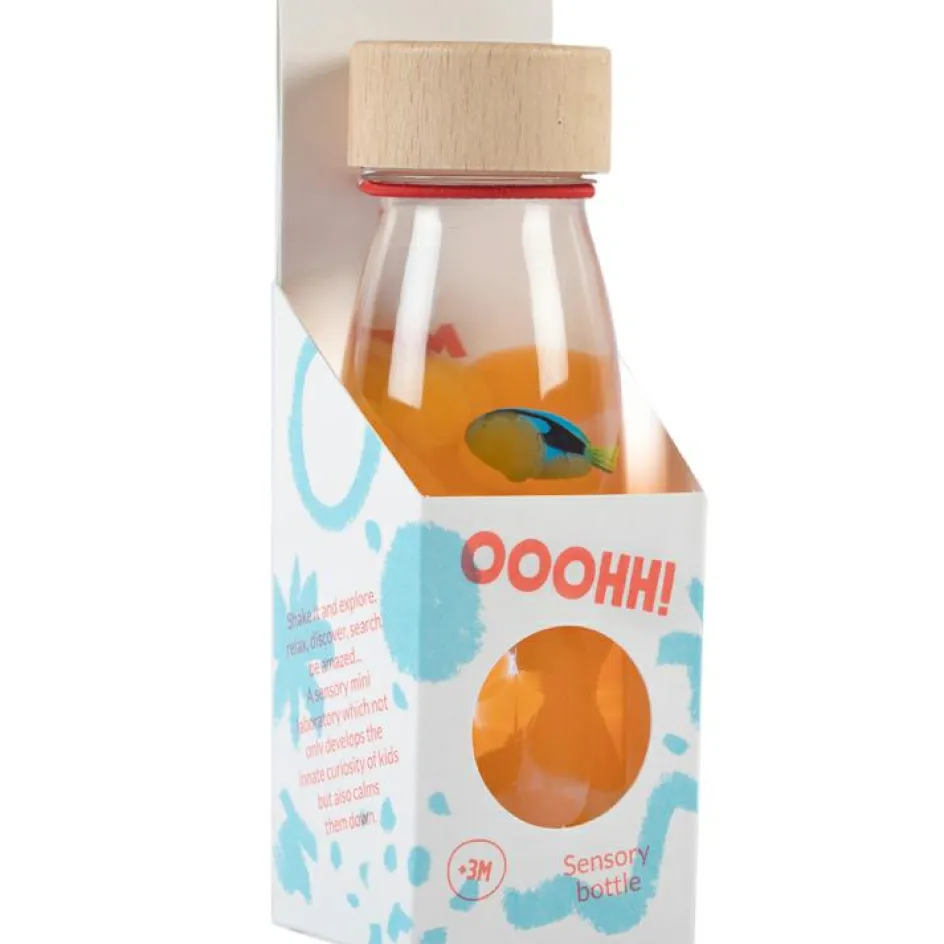 Bouteille sensorielle Sound Poisson chirurgien bleu|Petit Boum
