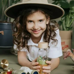 Sale Petit Boum Bouteille sensorielle Spy Bottle Jurassic