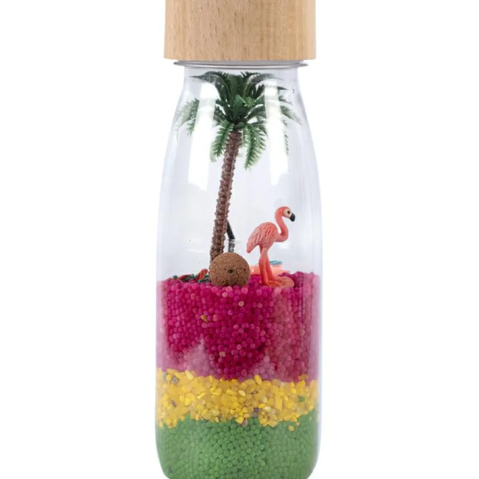 Outlet Petit Boum Bouteille sensorielle Spy Flamant rose