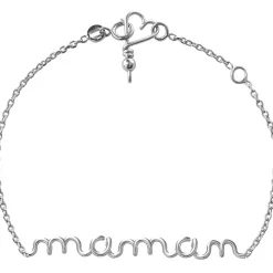 Bracelet chaîne Maman S (argent massif 925)|Padam Padam Hot