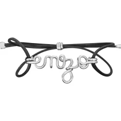 Best Padam Padam Bracelet cordon coton ciré Prénom argent (personnalisable)