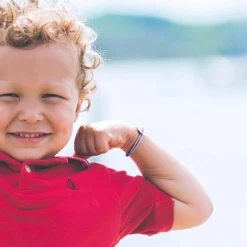 Bracelet cordon Mini jeton étoile (argent 925°)|Petits trésors Outlet