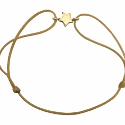Bracelet cordon Mon petit place de l'Etoile jaune (personnalisable)|Padam Padam