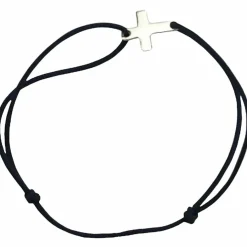 Bracelet cordon Mon petit Notre Dame argent (personnalisable)|Padam Padam Hot