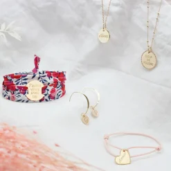 Best Petits trésors Bracelet enfant cordon Kids coeur (plaqué or jaune)