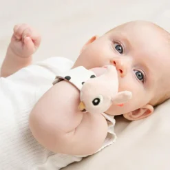 Bracelet hochet lot de 2 Happy clouds Rose|Done by Deer Discount