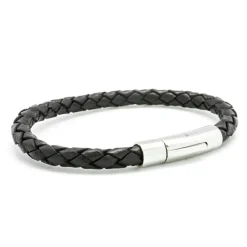 Sale Petits trésors Bracelet L'Epicurien noir (acier)