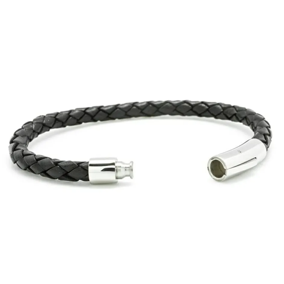 Sale Petits trésors Bracelet L'Epicurien noir (acier)