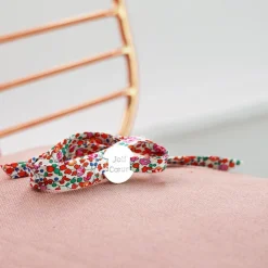 Bracelet Liberty ruban maman family personnalisable (argent 925°)|Petits trésors Discount