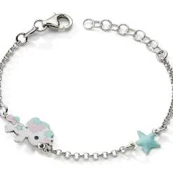 Bracelet Licorne étoile (argent)|Baby bijoux Sale