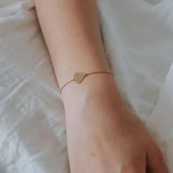 Bracelet médaille Joséphine (plaqué or jaune)|Mon Petit Poids Best