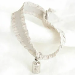 Bracelet en argent rhodié (personnalisable)|Mon Petit Poids Outlet