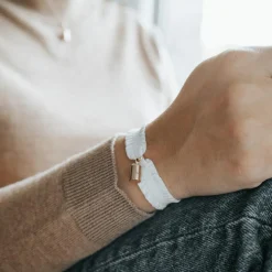 Bracelet en plaqué or jaune (personnalisable)|Mon Petit Poids New