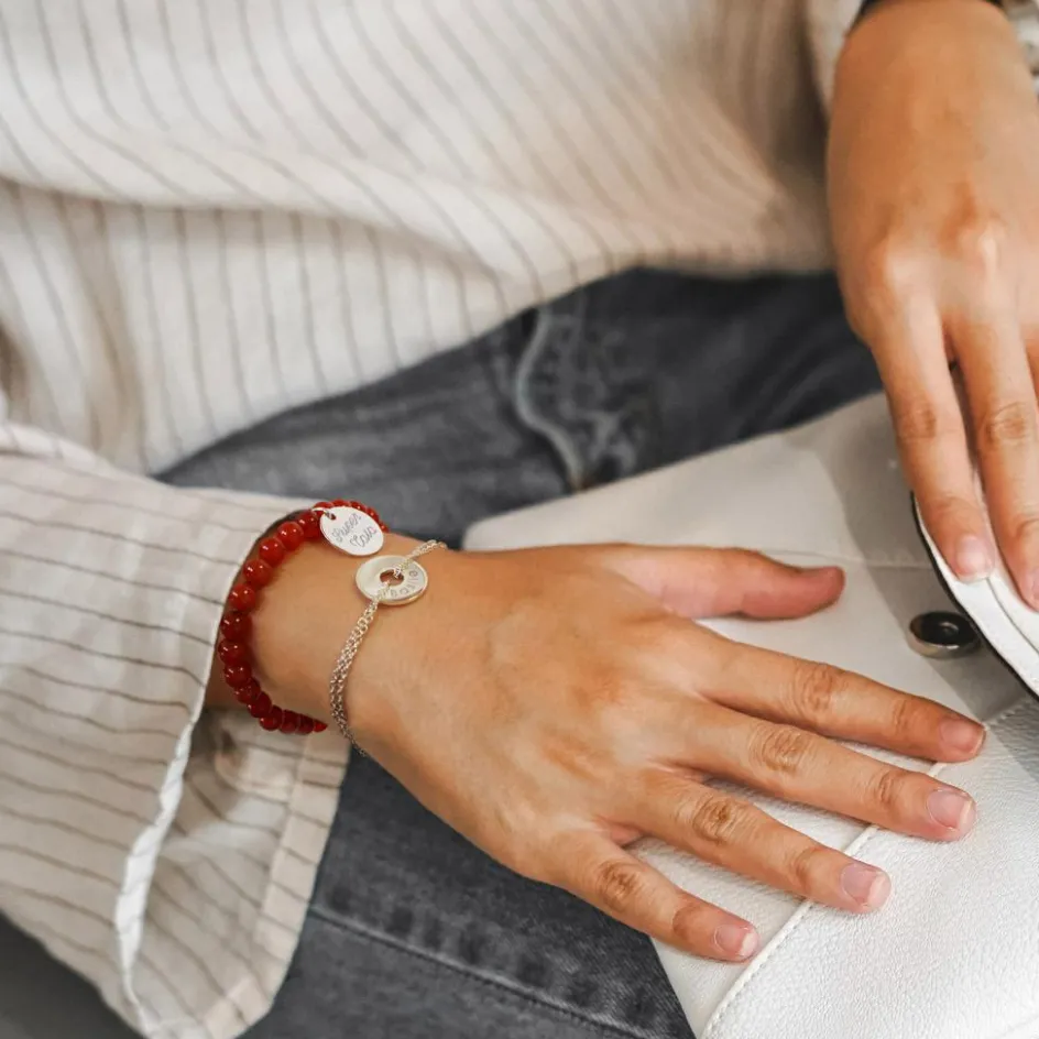 Bracelet Poème (argent 925°)|Petits trésors Best