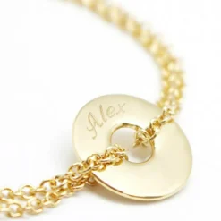 Bracelet Poème (plaqué or jaune)|Petits trésors Hot