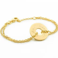 Bracelet Poème (plaqué or jaune)|Petits trésors Hot