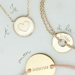 Bracelet Poème (plaqué or jaune)|Petits trésors Hot