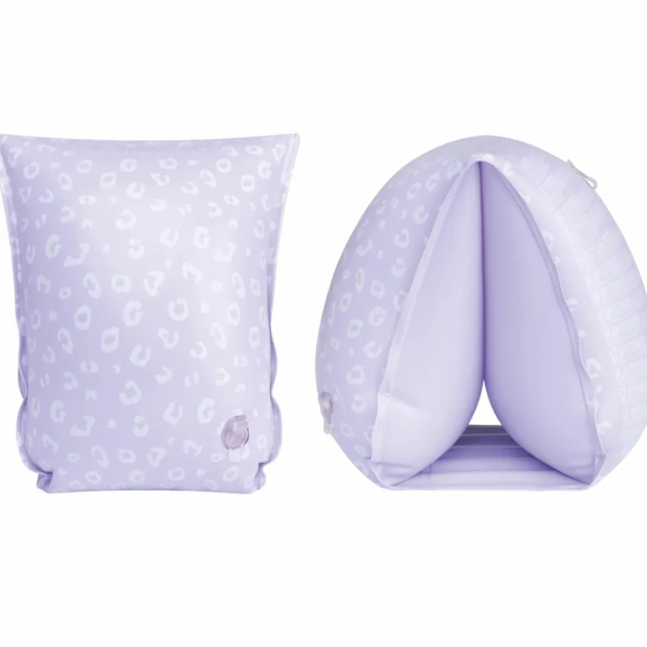 Clearance Swim Essentials Brassards de natation Léopard lila (0-2 ans)