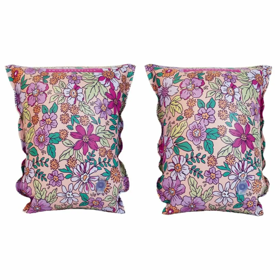 Sale Swim Essentials Brassards de natation pink blossom (2-6 ans)