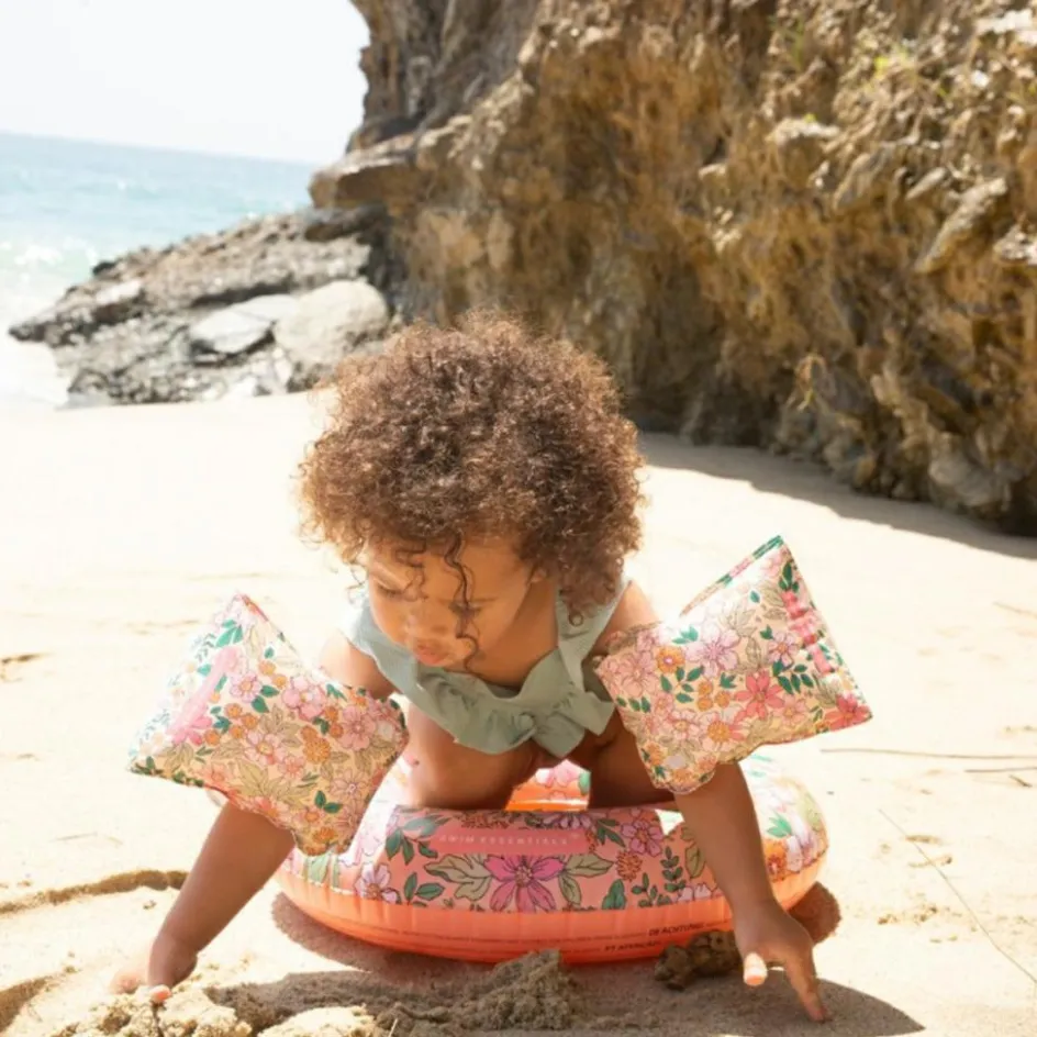 Sale Swim Essentials Brassards de natation pink blossom (2-6 ans)