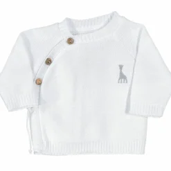 Brassière blanche Sophie la girafe (0-1 mois)|Trois Kilos Sept New