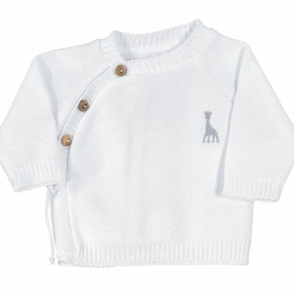 Brassière blanche Sophie la girafe (0-1 mois)|Trois Kilos Sept New