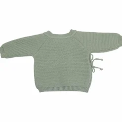 Sale Trois Kilos Sept Brassière en maille Vert Olive (0-1 mois)