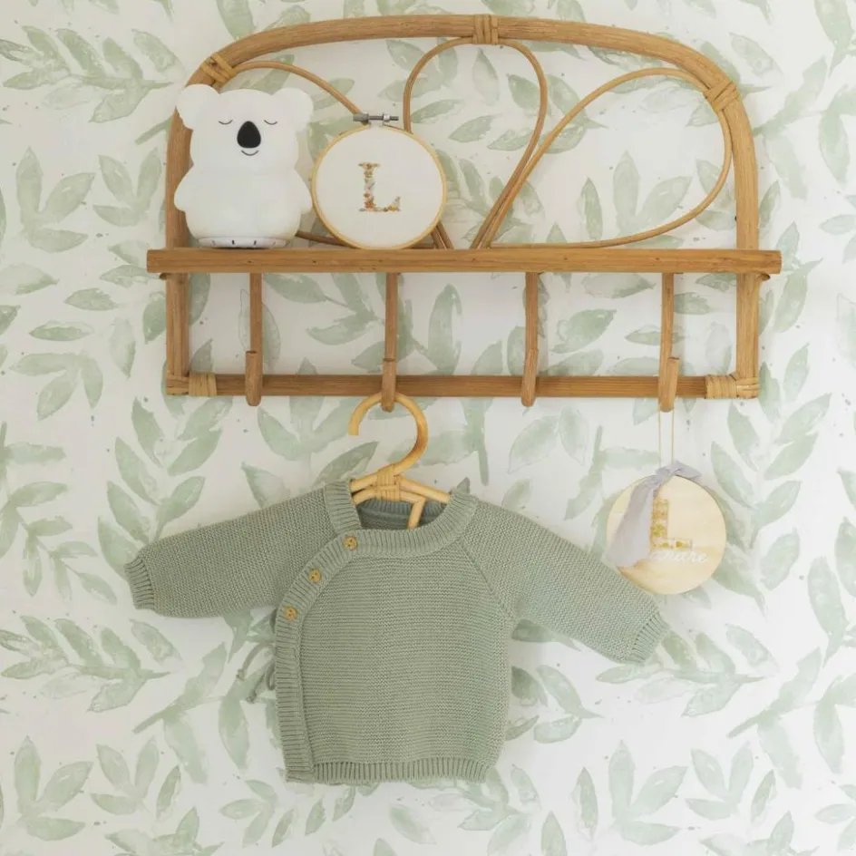 Sale Trois Kilos Sept Brassière en maille Vert Olive (0-1 mois)