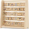 Cadre de cubes en bois abécédaire|Konges Slojd Online