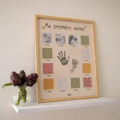 New Petit Artichaut Cadre Ma Première Année français-anglais