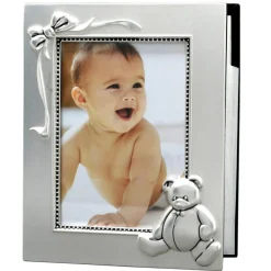 Discount Daniel Crégut Cadre Photo Album Ours (métal argenté)