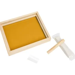 Cadre photo empreinte en bois Pure Frame avec fond réversible|Baby Art