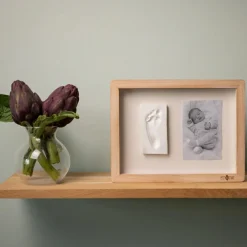 Online Petit Artichaut Cadre photo empreintes Classique Ivy Grey