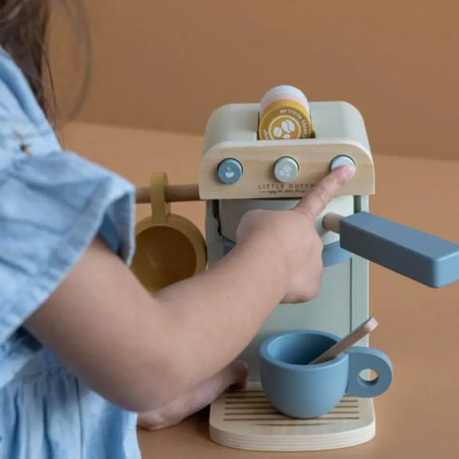 Clearance Little Dutch Cafetière en bois et accessoires