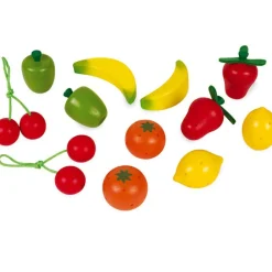 Cagette de 12 fruits en bois|Janod New