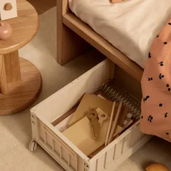 Caisse de rangement Weston M avec roulettes Sandy|Liewood Hot