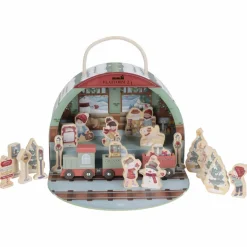 Online Little Dutch Calendrier de l'avent avec circuit de train