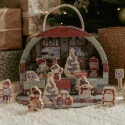 Online Little Dutch Calendrier de l'avent avec circuit de train