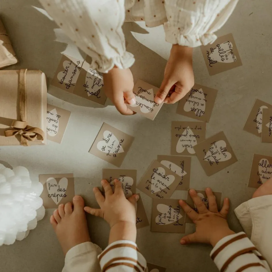 Best Atelier Wagram Calendrier de l'avent Gaze Ecru (personnalisable)