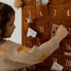 Calendrier de l'avent Gaze Caramel (personnalisable)|Atelier Wagram Hot