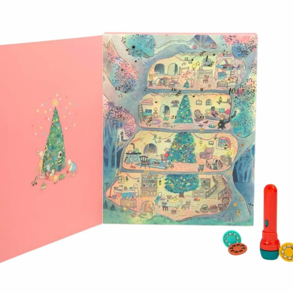 Calendrier de l'avent Lampe à histoires La Grande Famille|Moulin Roty Sale