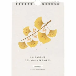 Best Zü Calendrier des anniversaires Ginkgo