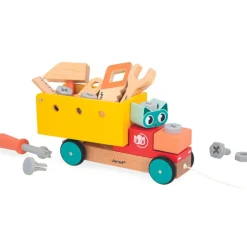 Camion de bricolage à tirer Brico'kids|Janod Clearance