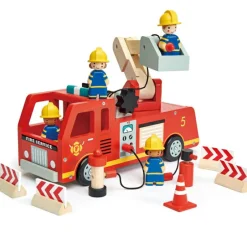 Camion de pompiers en bois|Tender Leaf Discount