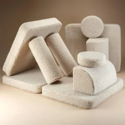 Canapé modulable Settee Biscuit molletonné|Wigiwama New