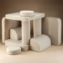 Canapé modulable Settee Biscuit molletonné|Wigiwama New